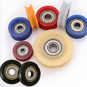 Plastic Coated Bearing Pulley