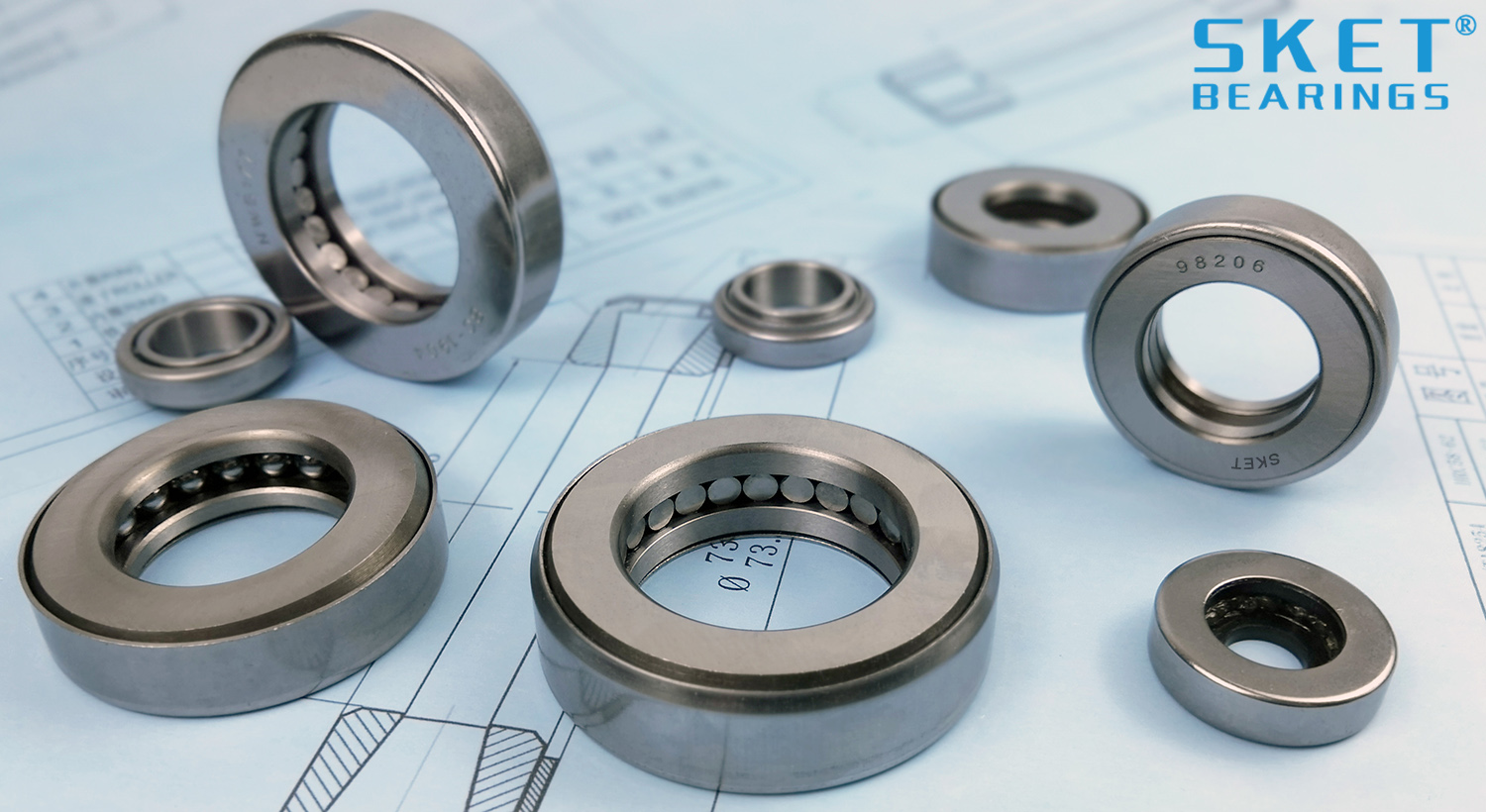 Thrust Roller Kingpin Bearings manufacturer in China