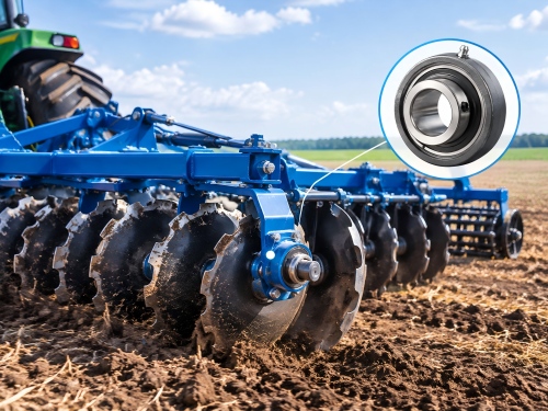 Agricultural machinery using WIR211-33 bearing for disc harrow and tillage equipment