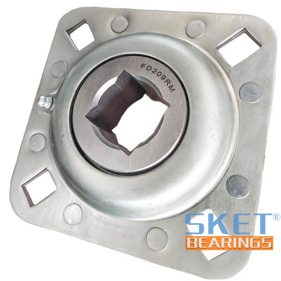 FD209RM Flanged Unit Agriculture Disc Harrow Bearings