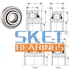 203JD Agricultural Bearing